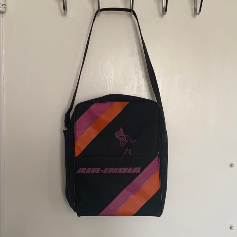 Vintage Air India Flight Bag